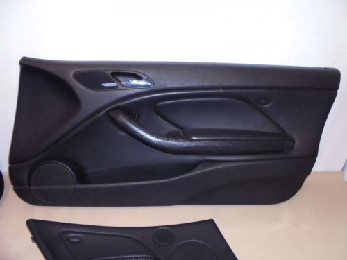 Leder_-_T_rverkleidung_schwarz_BMW_E46_Cabrio_M-Technik_mit_Carbon_Leisten_330i_5_