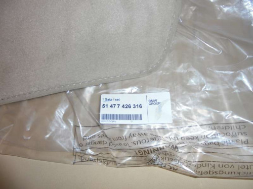 Original_Satz_Fussmatten_BMW_F30_F31_F80_3er_Velours_Beige_Oyster_3_