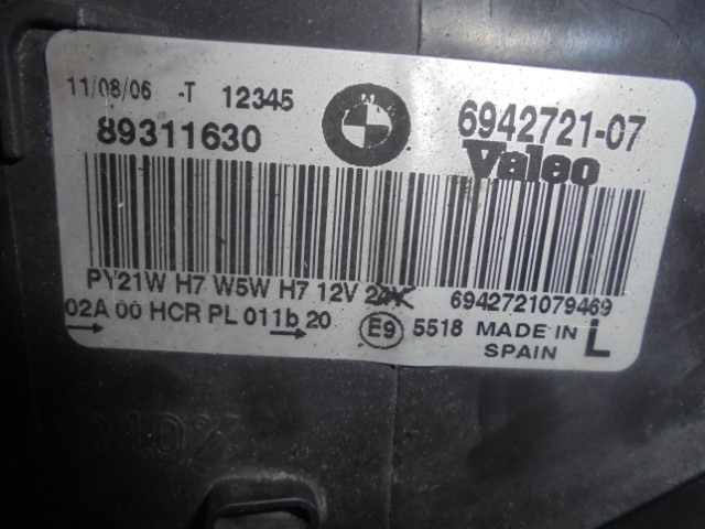 BMW_3er_E90_E91_Scheinwerfer_links_E90_E91_63116942721_8_